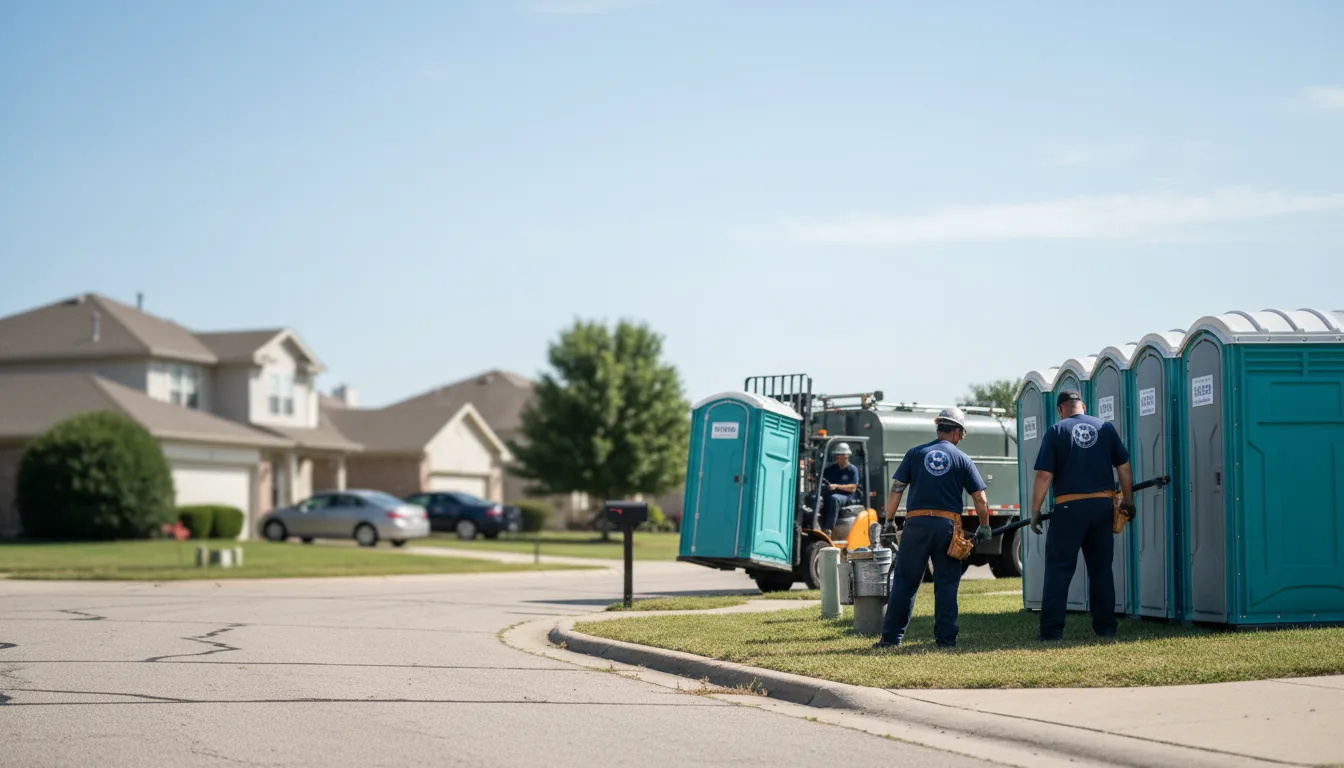 Porta Potty Rental in Elmer, OK near me